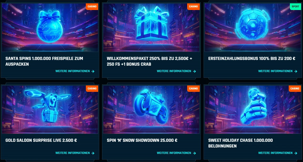 Ninlay Boni und Aktionen